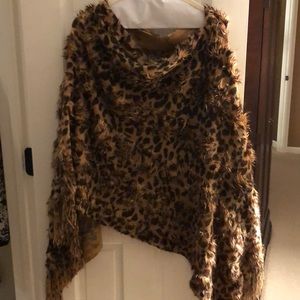 Leopard print wrap